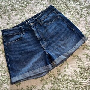 Old Navy Jean Denim Short High Rise Medium Wash Size 8